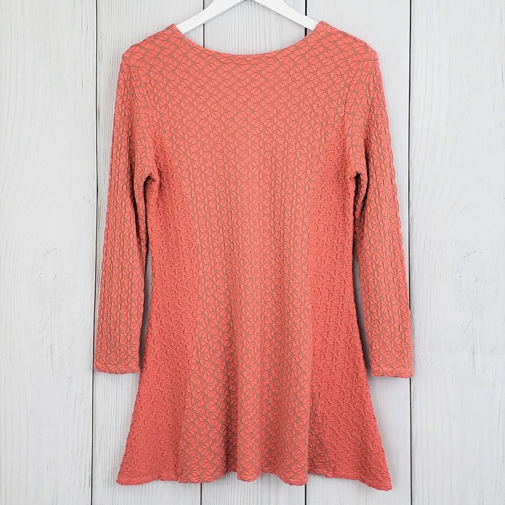TIANELLO by STEVE BARRAZA sz S Coral Payton Tunic - Picture 4 of 6